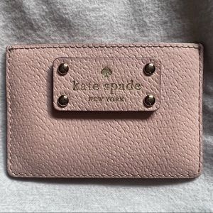 Kate Spade Light Pink Card Holder Wallet